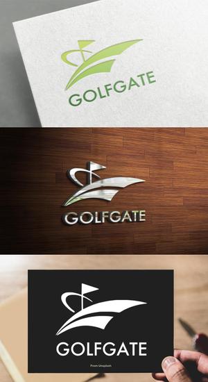 athenaabyz ()さんのゴルフマッチングサイト「GOLFGATE」のロゴへの提案