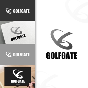 charisabse ()さんのゴルフマッチングサイト「GOLFGATE」のロゴへの提案