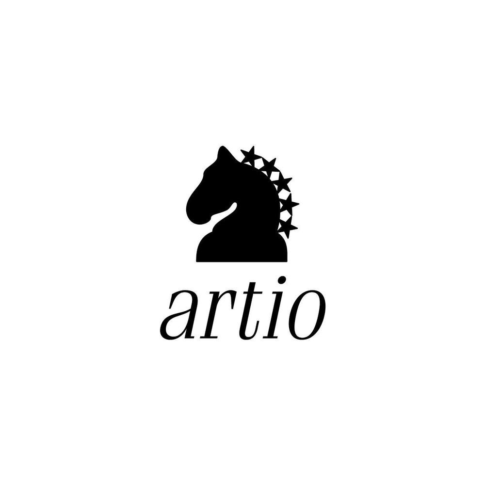 「artio (アルティオ)」のロゴ作成