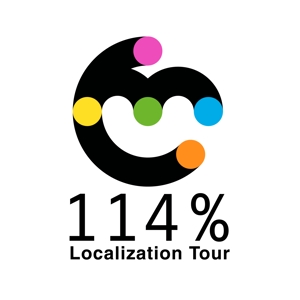 chanlanさんの外国人向けツアー『114% Localization Tour』のロゴへの提案
