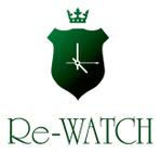 hiraitaro (hiraitaro)さんの高級時計買取業の屋号「Re-WATCH」のロゴ作成への提案