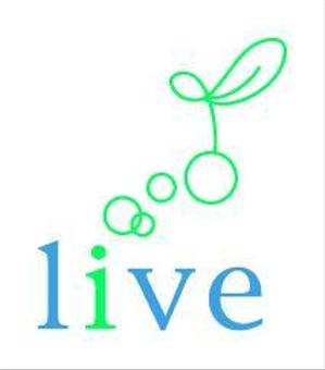 likilikiさんの「live」のロゴ作成への提案