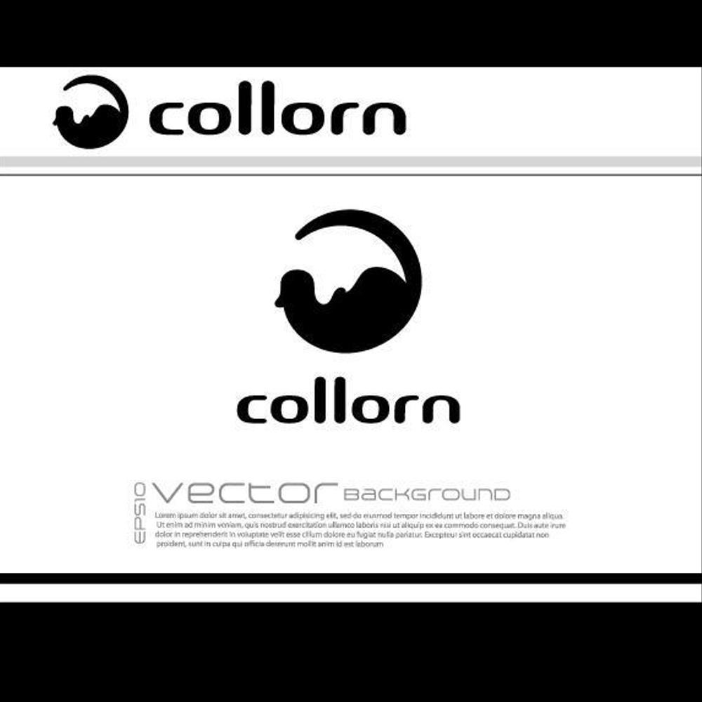 個人で運営するウェブメディア「collorn」のロゴ　