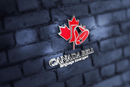 easel (easel)さんのカナダ留学サイト「カナダベル」のロゴへの提案