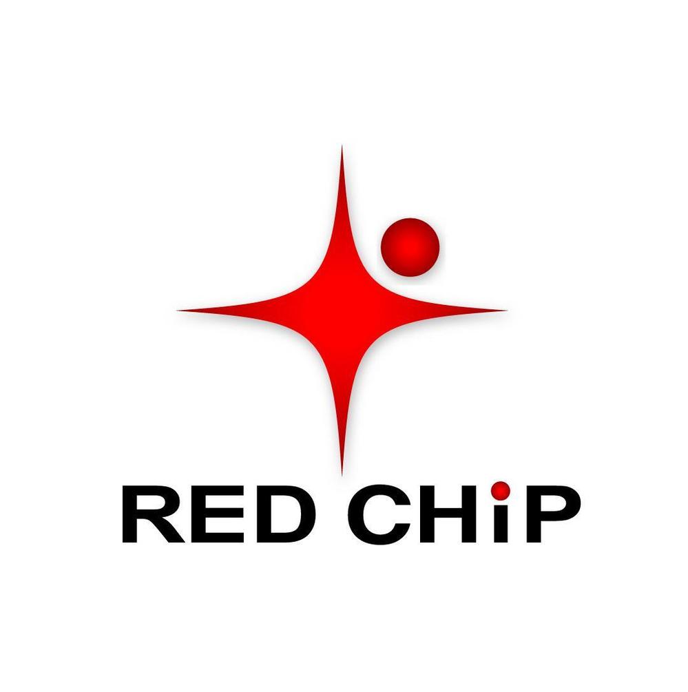 「RED CHIP」のロゴ作成