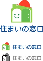 SUN DESIGN (keishi0016)さんの「住まいの窓口」のロゴ作成への提案