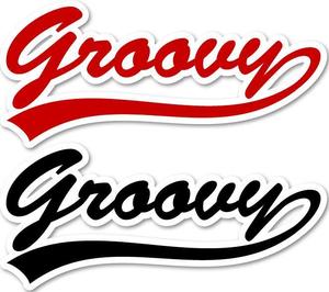 さんの「GROOVY」のロゴ作成への提案