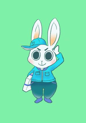 平塚美幸 (Yuki-milk)さんの株式会社サンワアイのうさぎのキャラクターデザインへの提案