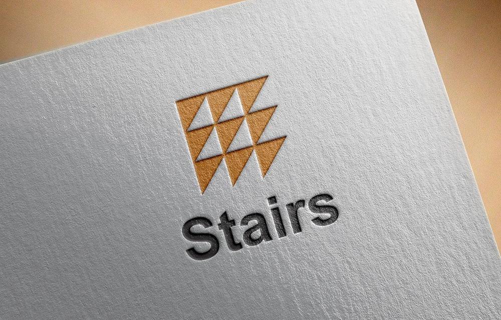 内装工事『Stairs』個人事業主のロゴマーク