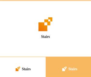 動画サムネ職人 (web-pro100)さんの内装工事『Stairs』個人事業主のロゴマークへの提案