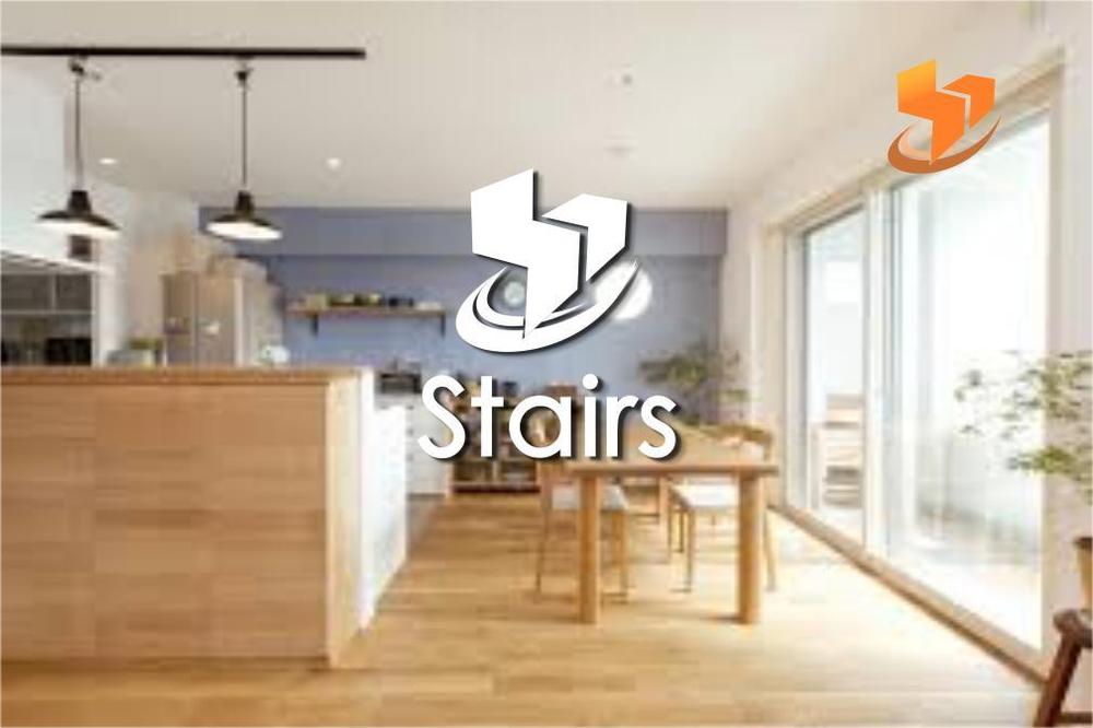 内装工事『Stairs』個人事業主のロゴマーク