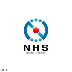 さんの「ＮＨＳ（日本保険サービス株式会社）」のロゴ作成への提案