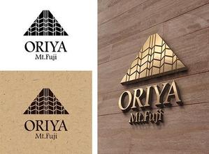 s m d s (smds)さんの河口湖・富士山近辺の宿泊施設「ORIYA Mt.Fuji」のロゴ作成依頼への提案