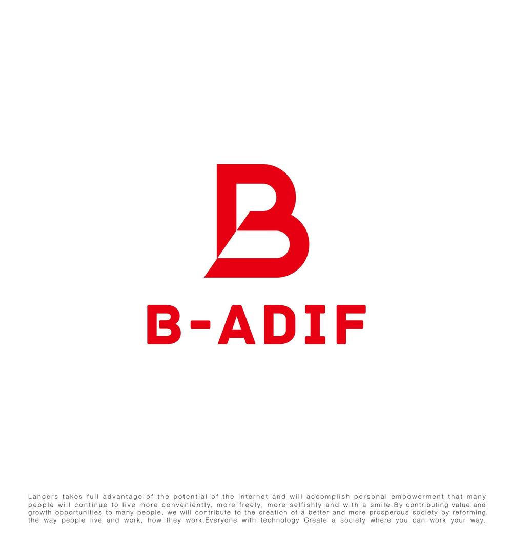 物販スクール　B-ADIFの　ロゴ