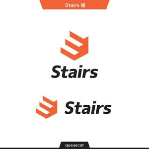 queuecat (queuecat)さんの内装工事『Stairs』個人事業主のロゴマークへの提案