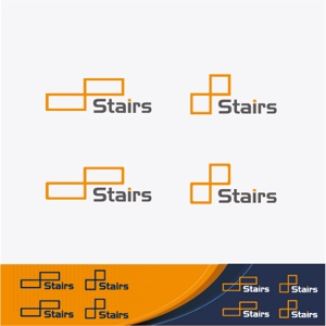 トンカチデザイン (chiho)さんの内装工事『Stairs』個人事業主のロゴマークへの提案