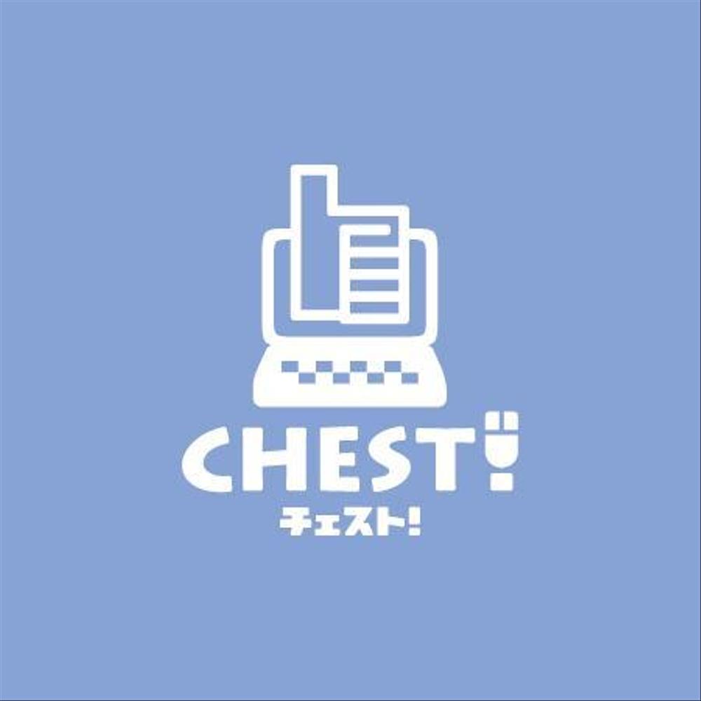 「ＣＨＥＳＴ（チェスト）」のロゴ作成