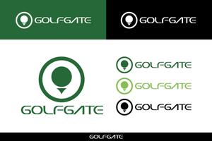 ロゴ研究所 (rogomaru)さんのゴルフマッチングサイト「GOLFGATE」のロゴへの提案