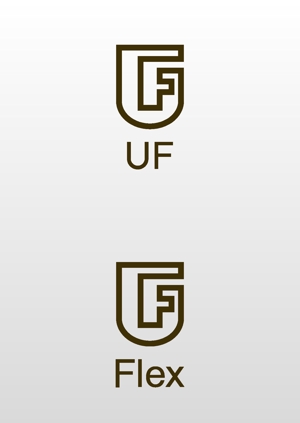kazubonさんの「UF （アーバンフラッツ）及び　Flex　（フレックス）　」のロゴ作成への提案