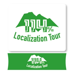 Iguchi Yasuhisa (iguchi7)さんの外国人向けツアー『114% Localization Tour』のロゴへの提案