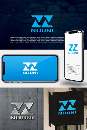 utamaru (utamaru)さんのIT企業のロゴデザイン「NIJUNI Inc.」への提案