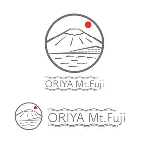 ジャジャジャンゴ (kunihi818)さんの河口湖・富士山近辺の宿泊施設「ORIYA Mt.Fuji」のロゴ作成依頼への提案