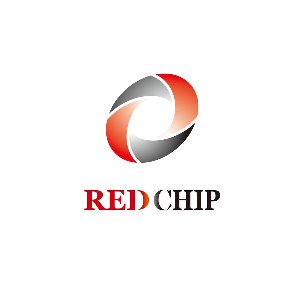 「RED CHIP」のロゴ作成