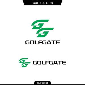 queuecat (queuecat)さんのゴルフマッチングサイト「GOLFGATE」のロゴへの提案