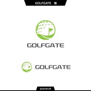 queuecat (queuecat)さんのゴルフマッチングサイト「GOLFGATE」のロゴへの提案