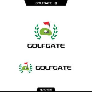 queuecat (queuecat)さんのゴルフマッチングサイト「GOLFGATE」のロゴへの提案