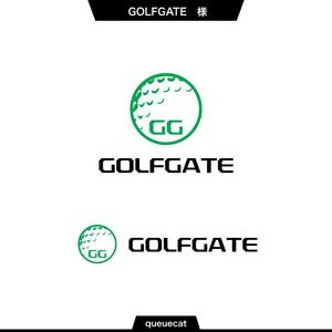 queuecat (queuecat)さんのゴルフマッチングサイト「GOLFGATE」のロゴへの提案