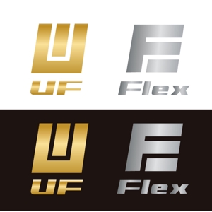 BEAR'S DESIGN (it-bear)さんの「UF （アーバンフラッツ）及び　Flex　（フレックス）　」のロゴ作成への提案