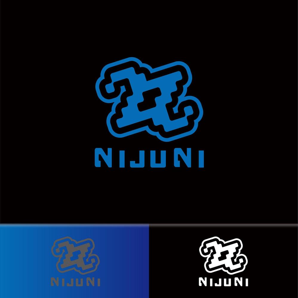 IT企業のロゴデザイン「NIJUNI Inc.」