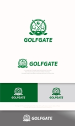 魔法スタジオ (mahou-phot)さんのゴルフマッチングサイト「GOLFGATE」のロゴへの提案