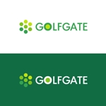 Q (qtoon)さんのゴルフマッチングサイト「GOLFGATE」のロゴへの提案