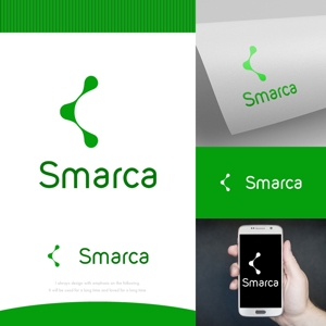 fortunaaber ()さんの商標出願サービスサイト「Smarca」のロゴデザインコンペへの提案