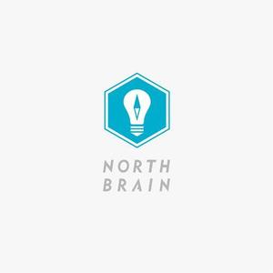 さんの「NORTH BRAIN」のロゴ作成への提案