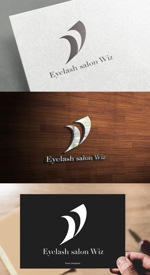 athenaabyz ()さんのまつ毛エクステサロン「Eyelash salon Wiz」のロゴへの提案