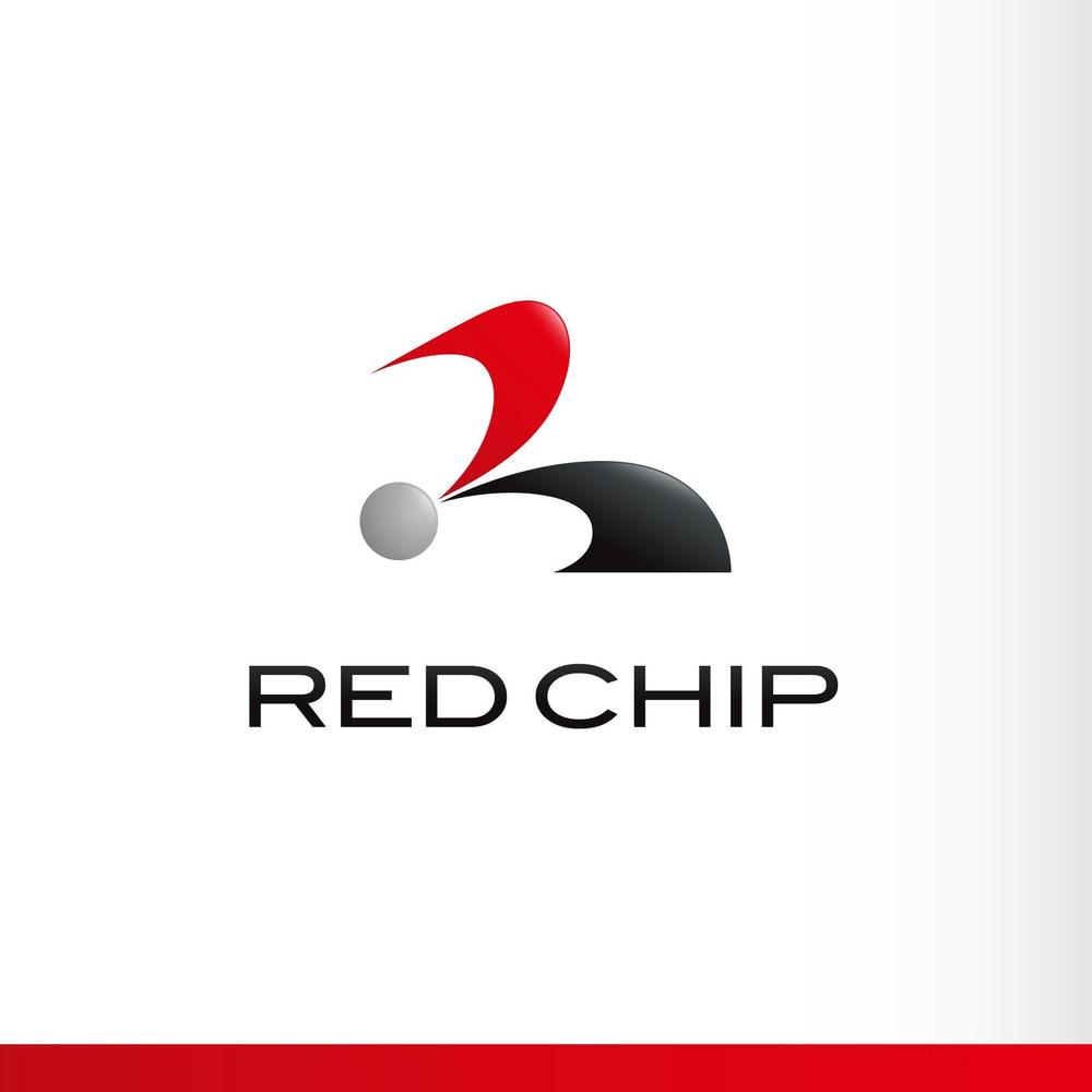 「RED CHIP」のロゴ作成