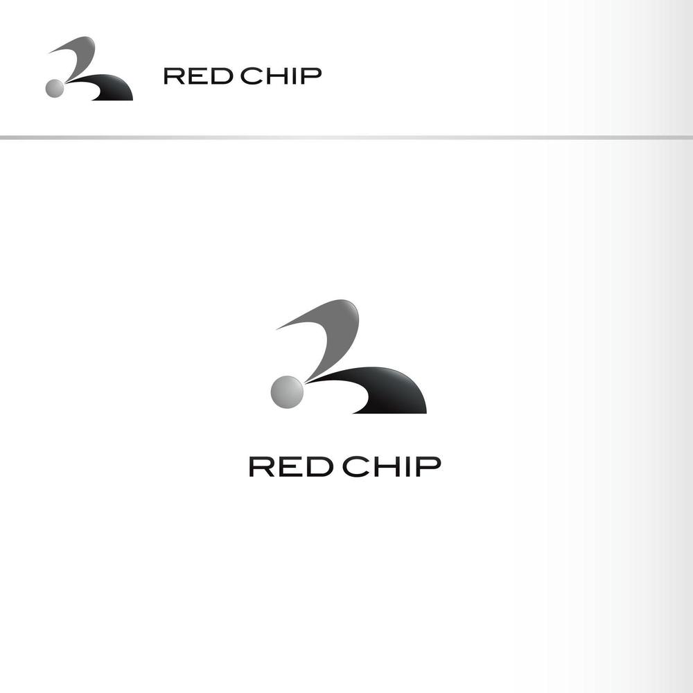 「RED CHIP」のロゴ作成