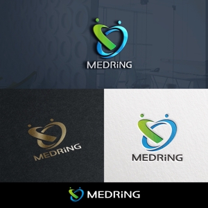 utamaru (utamaru)さんの次世代クリニックグループ「MEDRiNG」のロゴへの提案