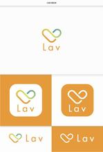 DeeDeeGraphics (DeeDeeGraphics)さんのスマホアプリ「Lav」のロゴへの提案