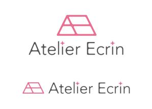 殿 (to-no)さんのハンドメイド教室、Atelier  Ecrinのロゴへの提案