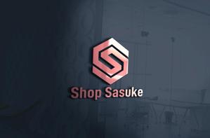 sriracha (sriracha829)さんのネットショッピング販売会社『Shop Sasuke』のロゴへの提案