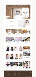 NOMA DESIGN (nomadesign)さんの【サロンリニューアル】TOPデザイン募集！スタイリッシュで洗練されたデザイン希望（素材あり）への提案
