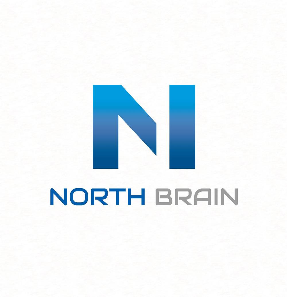 「NORTH BRAIN」のロゴ作成