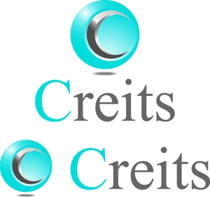 さんの「CREITS」のロゴ作成への提案