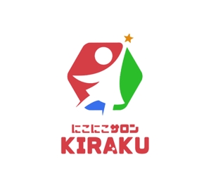 ぽんぽん (haruka0115322)さんのリラクゼーションサロン  「にこにこサロン KIRAKU」 のロゴへの提案