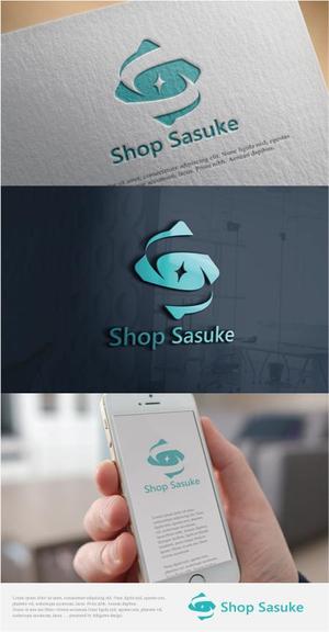 drkigawa (drkigawa)さんのネットショッピング販売会社『Shop Sasuke』のロゴへの提案