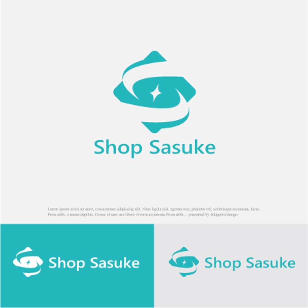 ネットショッピング販売会社『Shop Sasuke』のロゴ